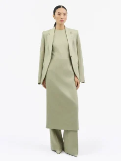 Abbey Slim-Fit Linneklänning