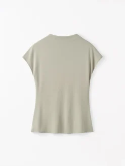 Alitta Slim Top med Kort Ärm