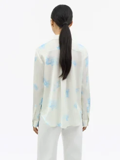 Camilla Klassisk Blus med Tryck