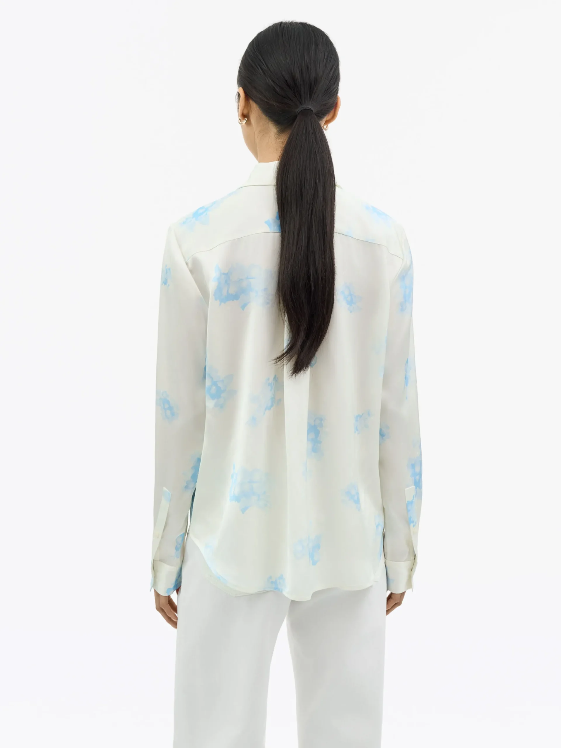 Camilla Klassisk Blus med Tryck