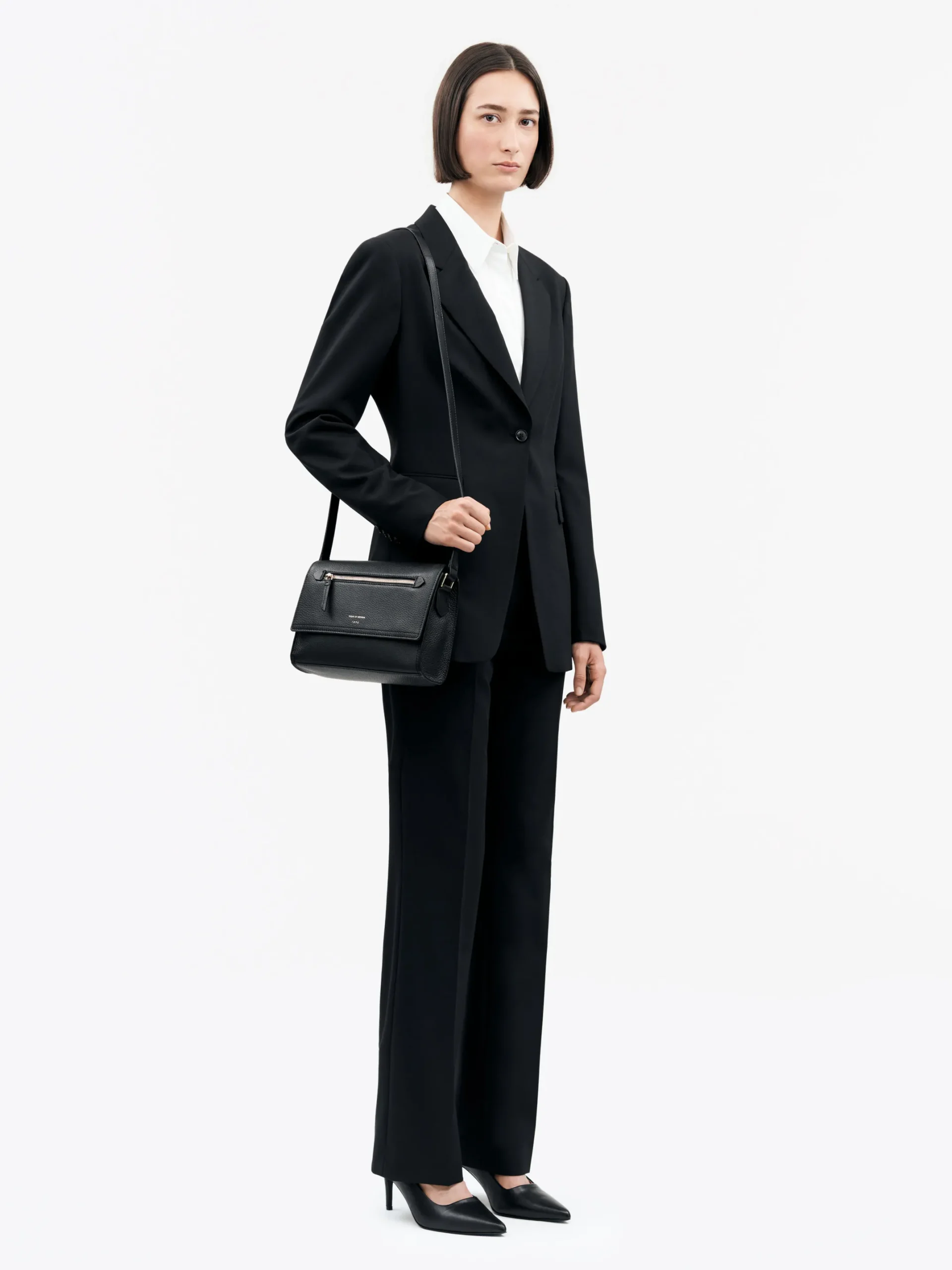 Caprisia Crossbody Väska Läder