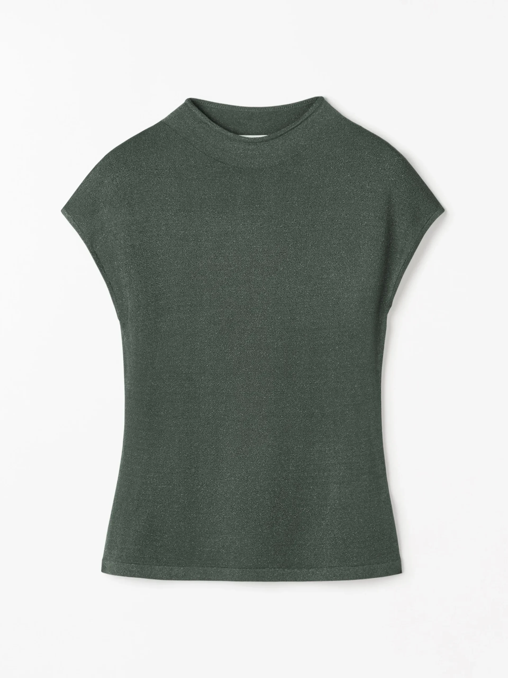 Cela Stickad Lurex Topp