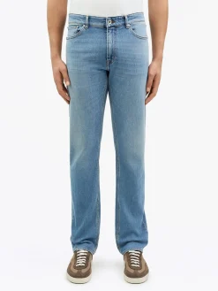 Des Slim-Straight Jeans