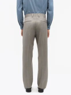 Ease pinstripe kostym i ull