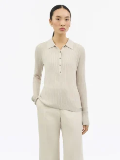 Isla Stickad Polo