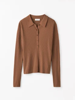 Isla Stickad Polo