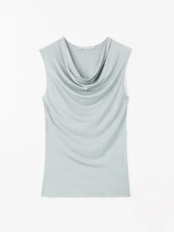 Jela Cowl-Neck Topp