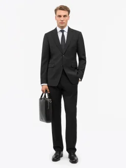 Justin Semi Slim-fit Ullkostym