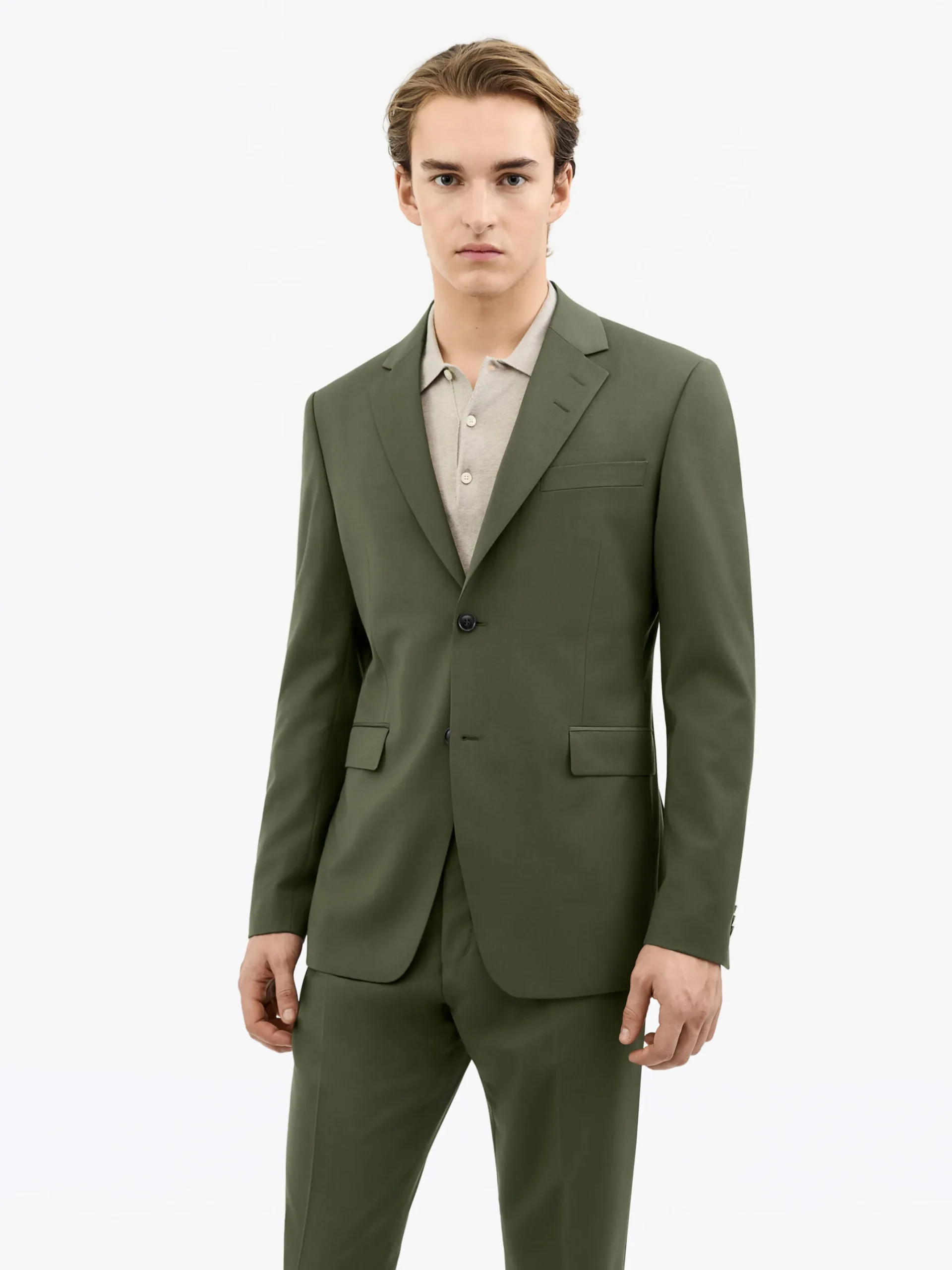 Justin Slim-Fit Ullkavaj
