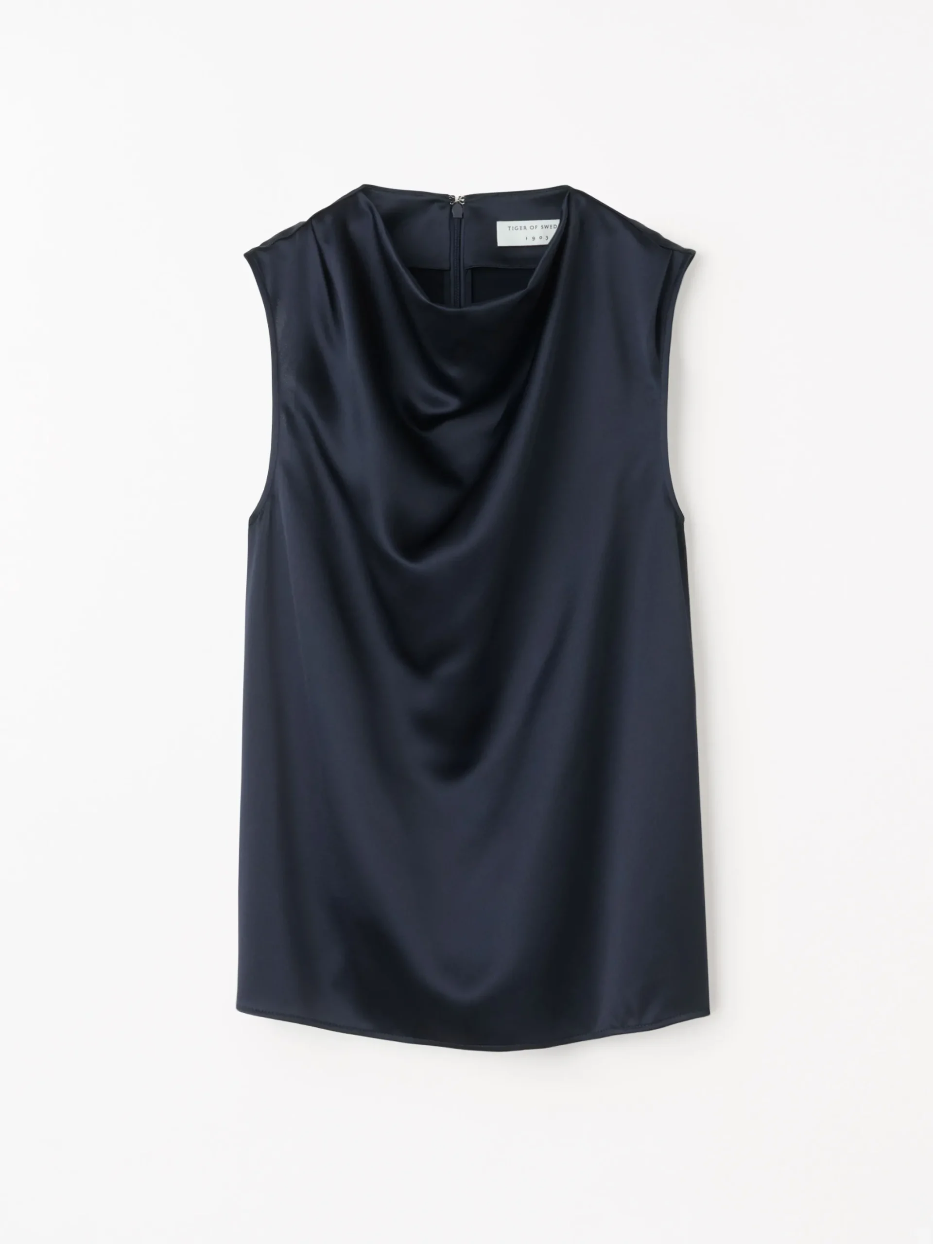 Lian Draperad Satintopp