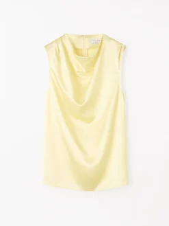 Lian Draperad Satintopp