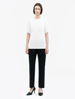 Lori T-Shirt Bomull Rund Hals