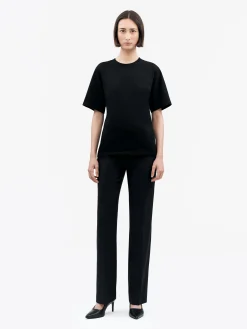 Lori T-Shirt Bomull Rund Hals