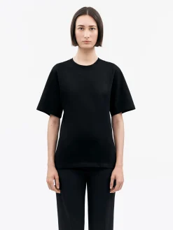 Lori T-Shirt Bomull Rund Hals