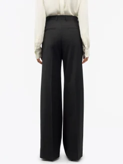 Nancy Svart Ullkostym