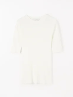 Orvi Slim Stickad T-Shirt
