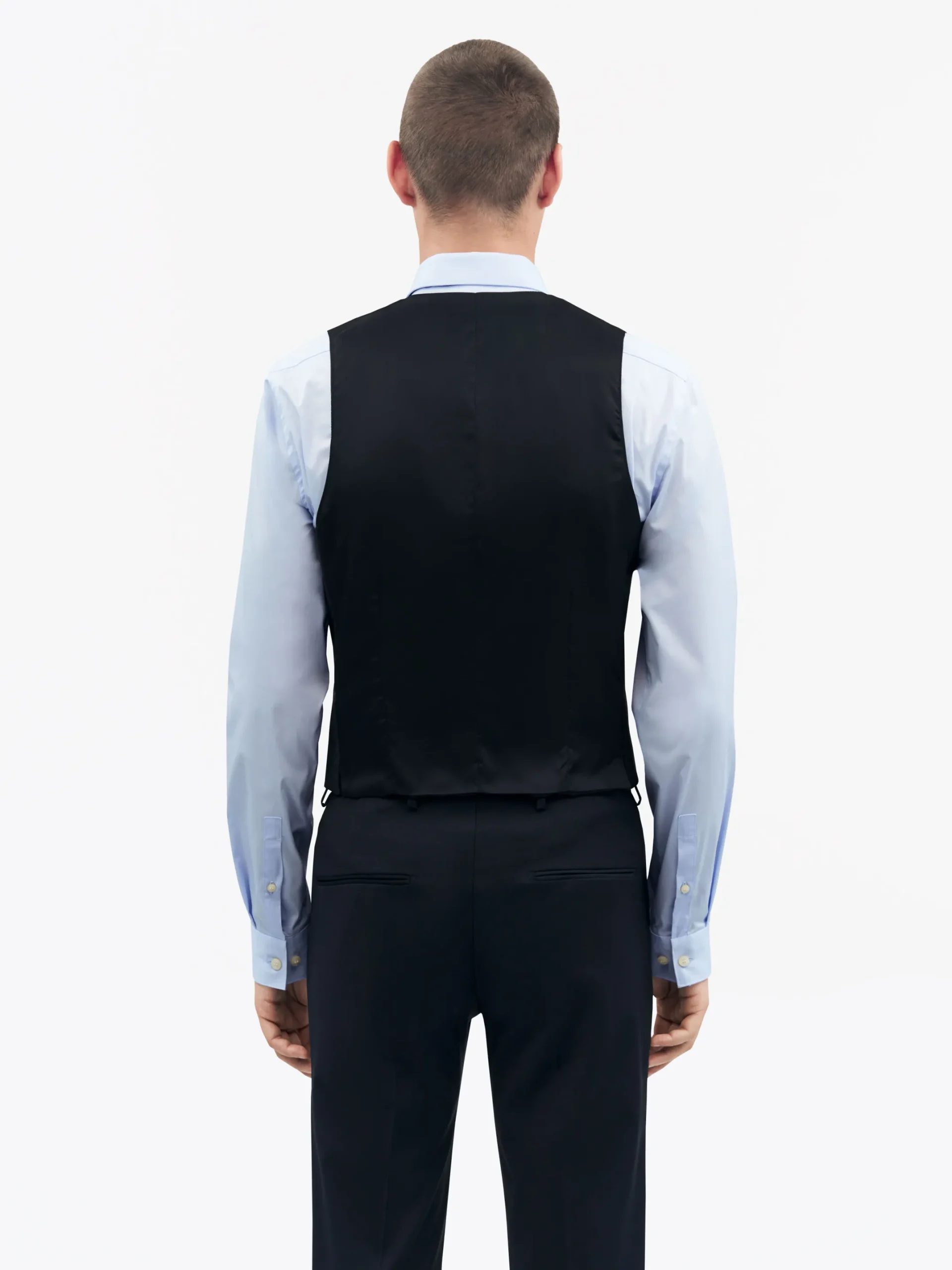 Wayde Polyester-Ullblandning Väst
