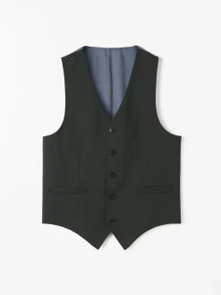 Wayde Polyester-Ullblandning Väst